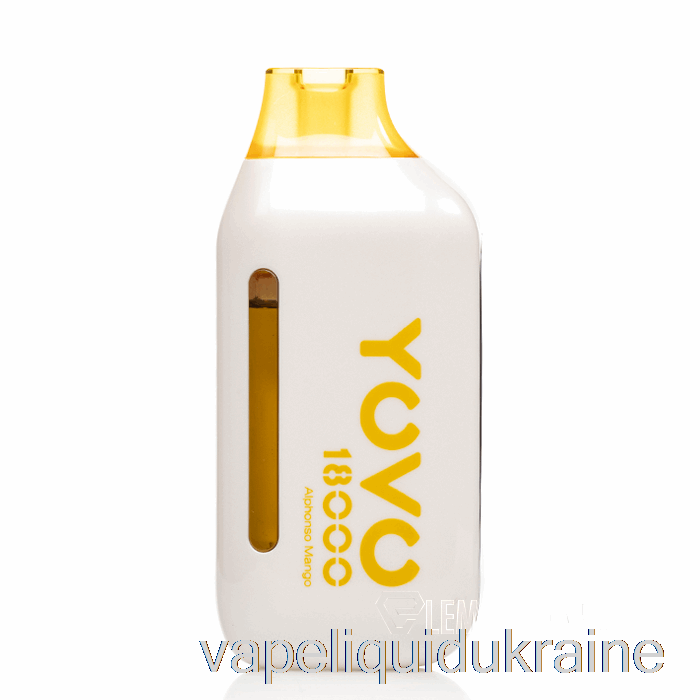 Vape Liquid Ukraine Yovo Ultra 18000 Disposable Alphonso Mango